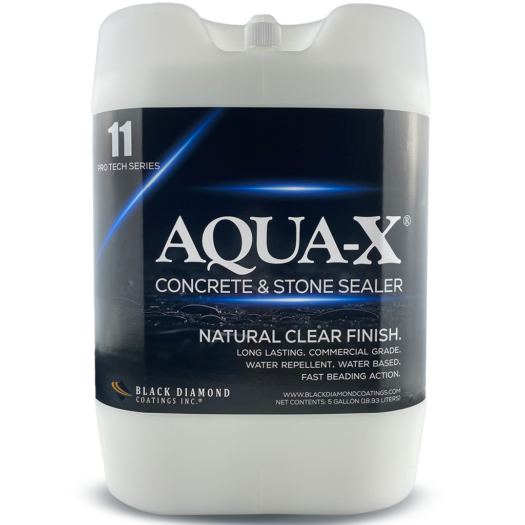 AQUA-X 11 Natural Clear Finish Concrete Sealer - 5 Gallons