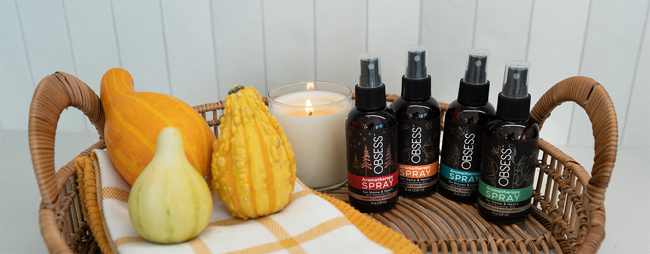 OBSESS Aromatherapy Home Fragrances with Essential Oils