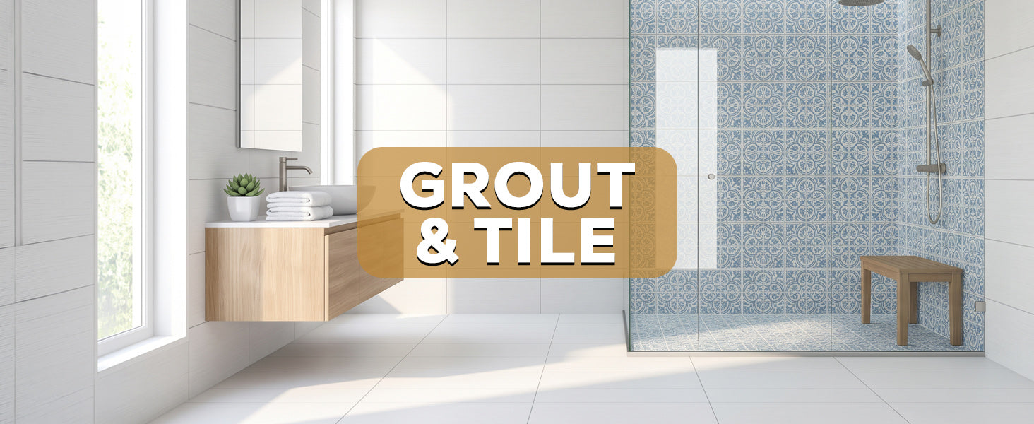 Shop by Surface: Grout & Tile