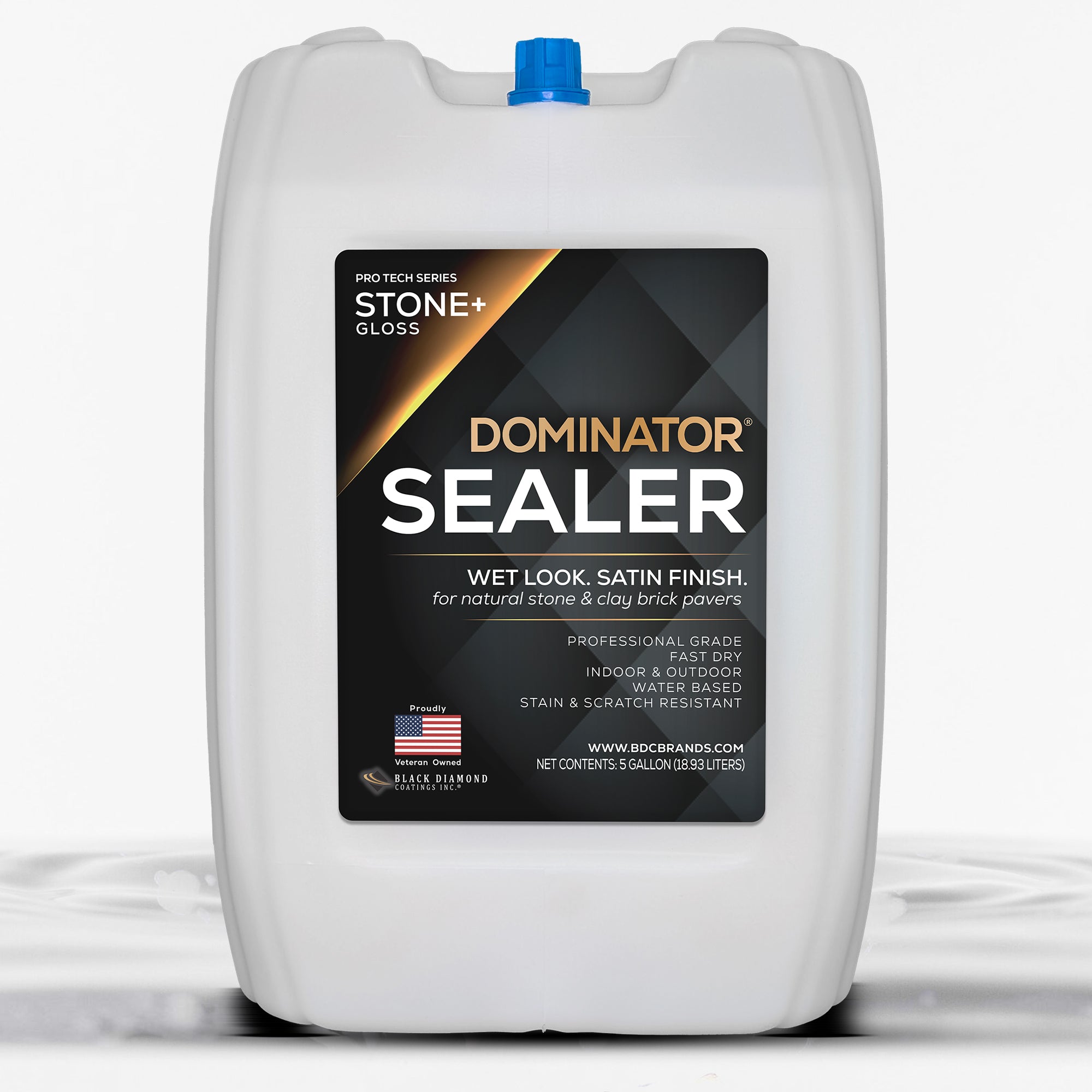 メンテナンス ABSOLUTE THE DOMINATOR 100ml DOMINATOR STONE+ GLOSS Satin Sealer for Brick & Stone