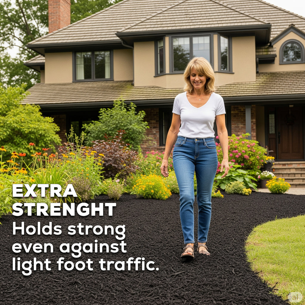 DOMINATOR XL Mulch Anchor - Best Mulch Glue for Your Landscape