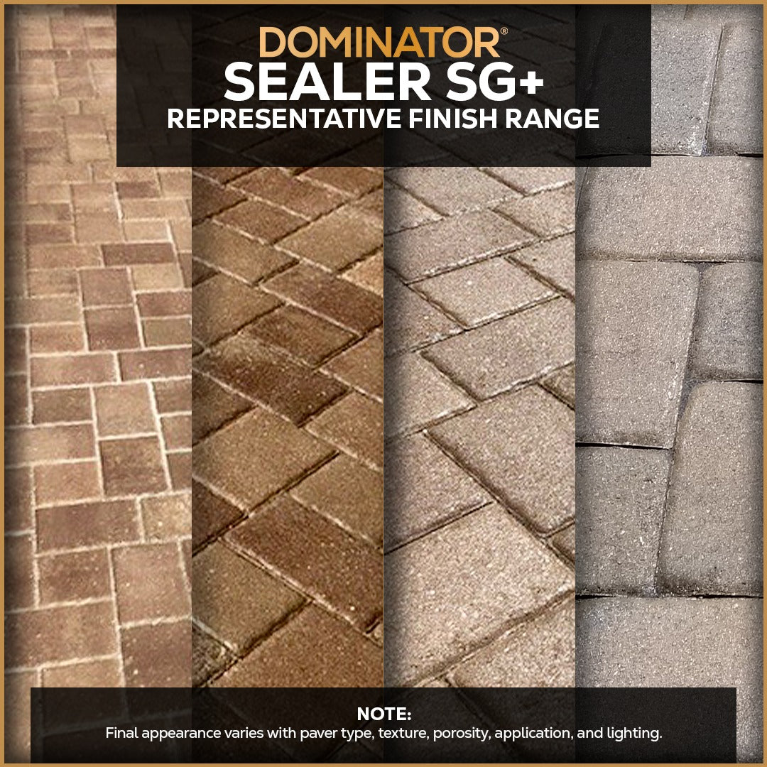 DOMINATOR SG+ - High Gloss Paver Sealer (Wet Look)