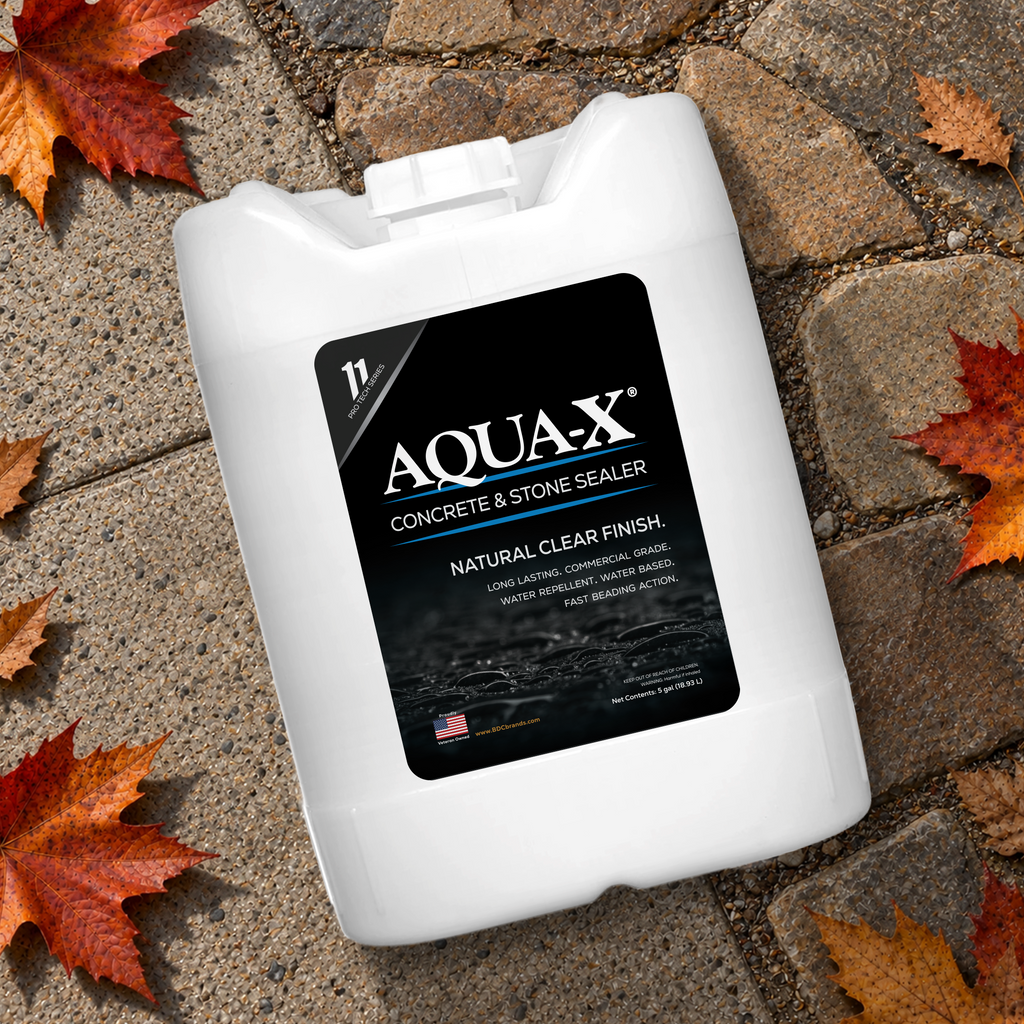 AQUA-X 11 - Natural Appearance, Penetrating Concrete Sealer and Stone Sealer