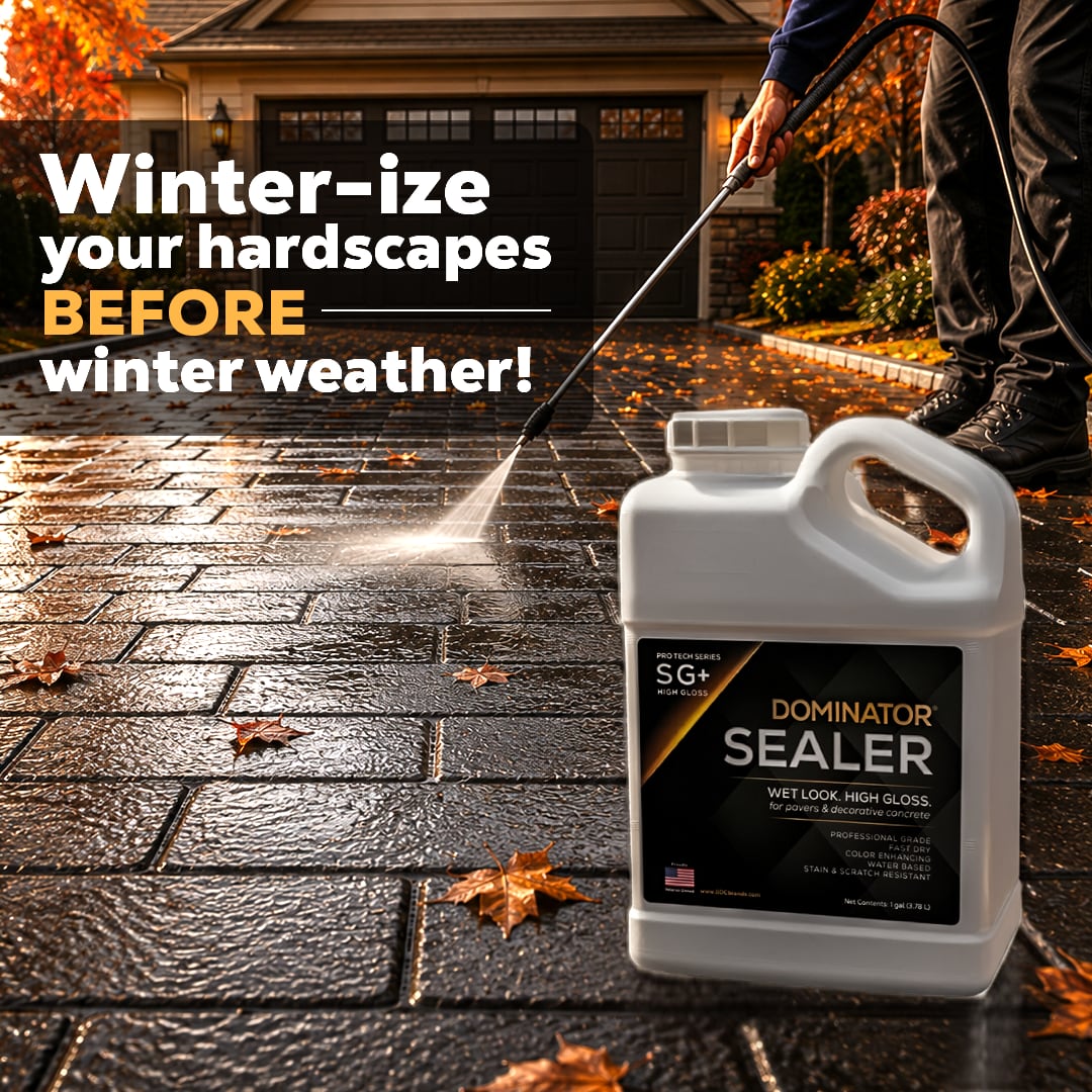 DOMINATOR SG+ - High Gloss Paver Sealer (Wet Look)