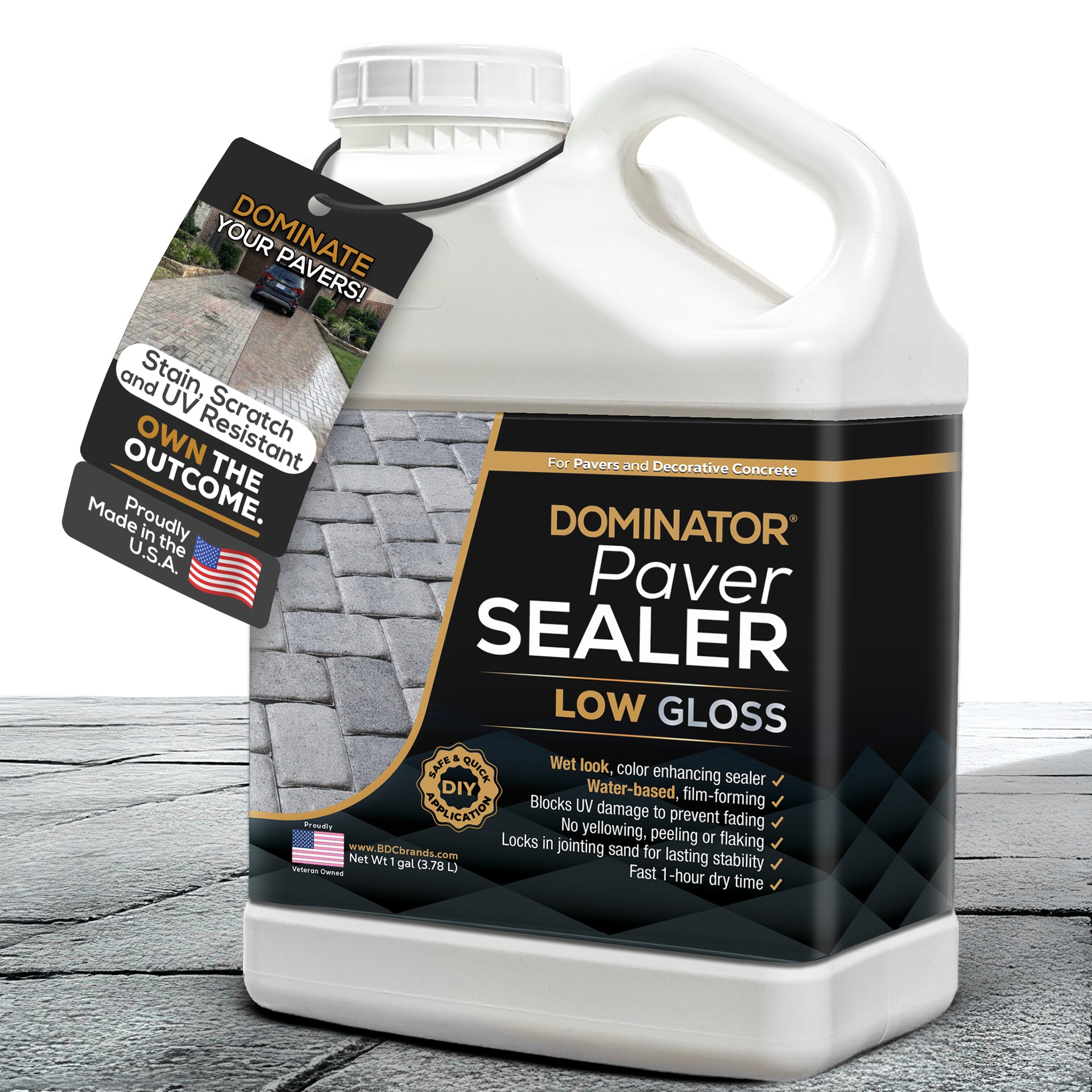DOMINATOR® Low Gloss Paver Sealer