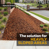 DOMINATOR XL Mulch Anchor - Best Mulch Glue for Your Landscape