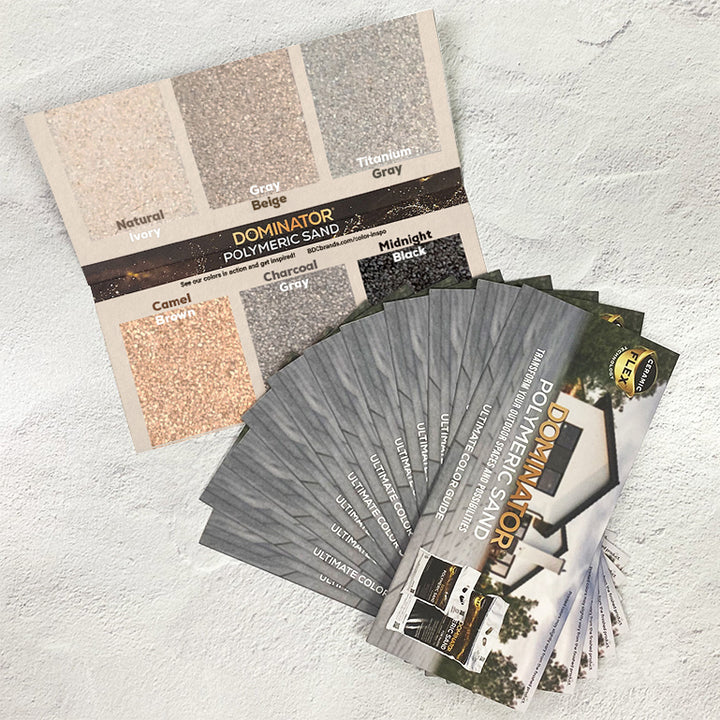 Polymeric Sand Color Sample Set