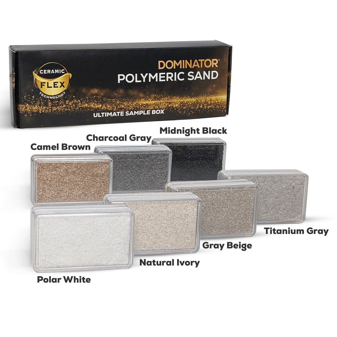 DOMINATOR® Polymeric Sand Activated Sample Set