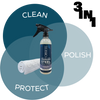 3-in-1 Formula - Clean, Polish & Protect