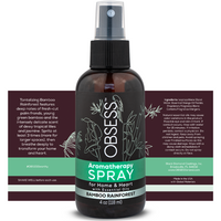 Bamboo Rainforest Aromatherapy Room Spray - Extended Label