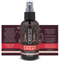 OBSESS Aromatherapy 2-Piece Gift Set: HOLIDAY - Warm Cider Spice & Candy Cane Forest