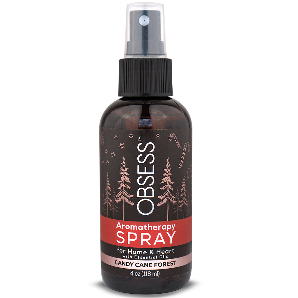 OBSESS Aromatherapy Room Spray - Candy Cane Forest, 4 oz