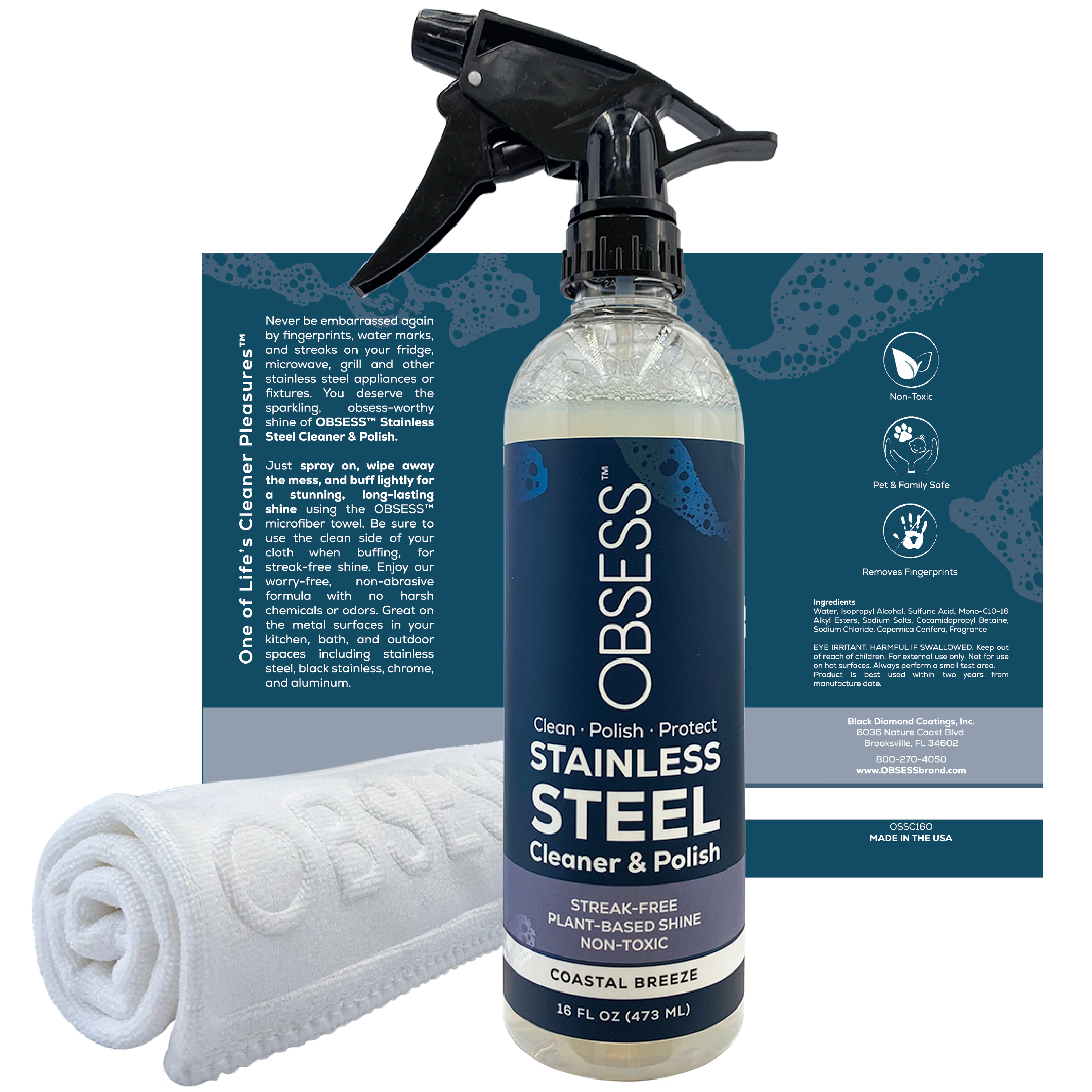 Pure Sense Stainless Steel Cleaner/Protectant
