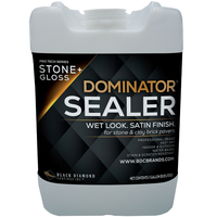 DOMINATOR STONE+ GLOSS - Wet Look Satin Finish Stone Sealer and Clay Brick Sealer