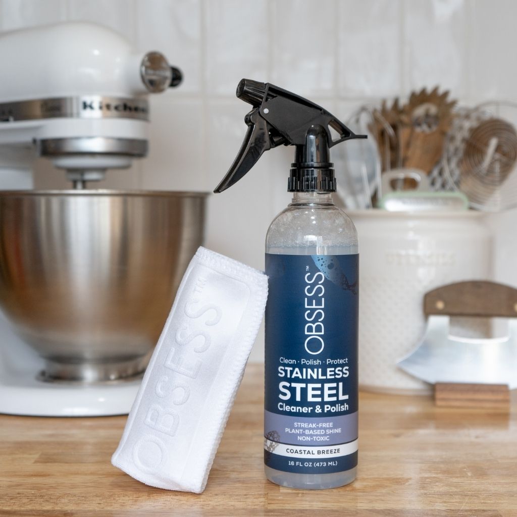 Non-Toxic Stainless Steel Cleaner, Make Your Own